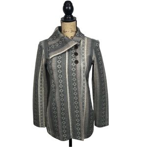 IBEX Reese Maya Wool Aztec Cardigan XS Classic